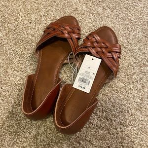 Woven sandals